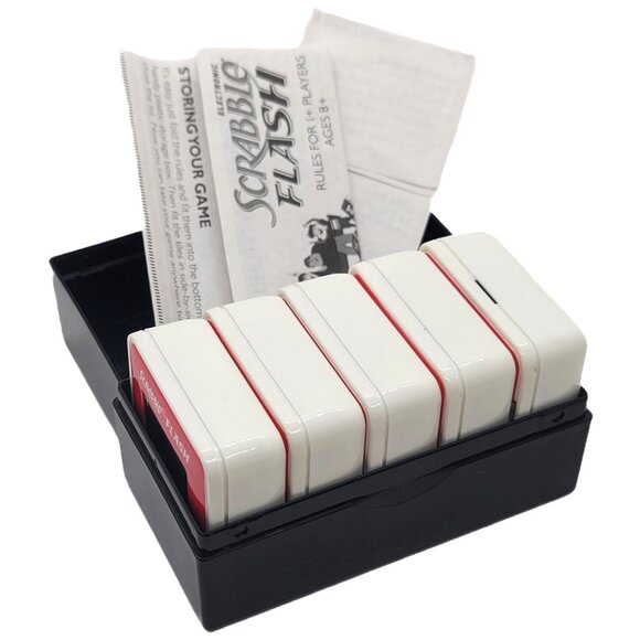 Scrabble Flash Electronic Word Game Night Hasbro Travel Family Friends Fun - Picture 1 of 9